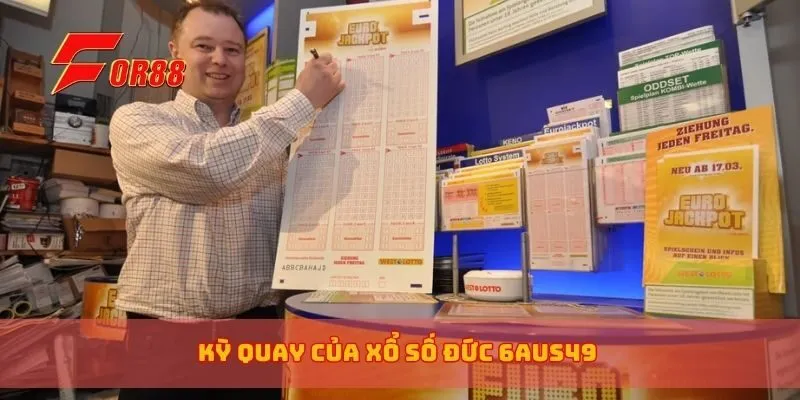 Kỳ quay của xổ số Đức 6aus49
