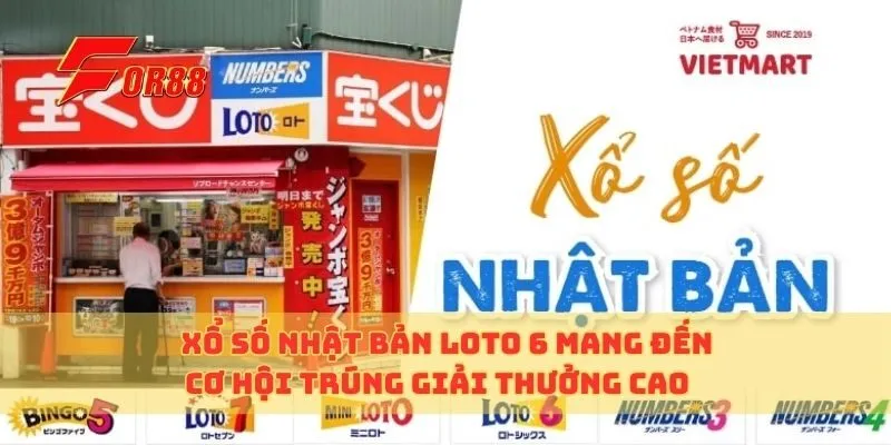 Xổ Số Nhật Bản Loto 6 Mang Đến Cơ Hội Trúng Giải Thưởng Cao